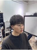 ショートマッシュ/メンズ/眉カット