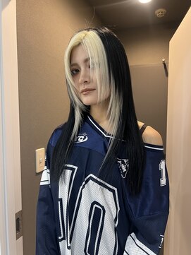 ペレ 渋谷(PELE) ミディアムヘア/デザインカラー/フェイスフレーミング/渋谷