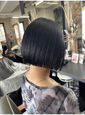 ぷつっとミニボブ×美髪ストレート