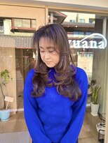 ユアナ(Yuana)&nbsp;前髪伸ばし中のレイヤーカット