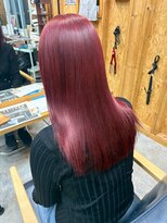アフターニュース 新潟(afternews)&nbsp;カシスピンク/ダブルカラー/ケアブリーチ/髪質改善/駅前/新潟