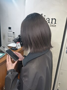 リリアン バイ リトル(Lilian by little) グレージュカラーでより透明感溢れる髪色に！