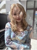 マロンベージュ×レイヤー
