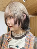 KILLA神戸三宮元町 ダブルカラー/ブリーチデザインカラー/ブリーチなしダブルカラー&nbsp;デザインカラー/ハイライト/ブリーチなしダブルカラー[神戸]