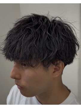 ベル 桑名(BHEL) 桑名ツイストスパイラルパーマレットヘアマッシュウルフカット