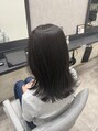 レイズアンダーバーホワイト(RAISE by _WHITE)&nbsp;お客様の柔らかい雰囲気にフィットする透明感ヘアカラー×カット