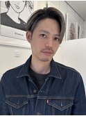 メンズ×バレイヤージュ