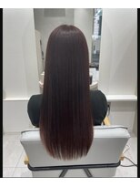 プルト 平尾(PLUTO) セミロング艶髪縮毛矯正ストレート