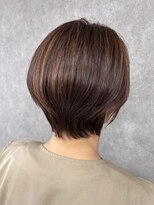 ヘアーメイク リボーン ムーヴ(hair make re:bbon move) ハイライトショートスタイル