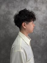 スピン 本八幡(SPIN)&nbsp;MEN’S HAIR/サーフカール/刈り上げセンターパート/本八幡