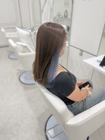 円(en)&nbsp;イヤリングカラー×ブルー