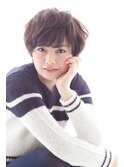 小顔・くせ毛風ショート