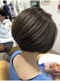 大人ショートボブ