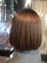 ヘアーアンドメイク ルシア 梅田茶屋町店(hair and make lucia) プラチナブラウンベージュ