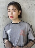 【志岐英恵】 ボブカチューシャアレンジ◎◎