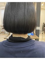 エミュー(emue)&nbsp;京都 20代30代★暗髪 艶カラー×ブルーブラック 美髪◇中島