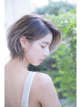 セシルビー 等々力店(SECILB) 『 エアリーグラデーション♪ショート』ひし形シルエット