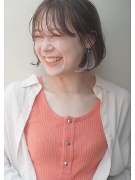 レジュアル(RESSUAL) イヤリングカラー ボブ 大人かわいい フェザーバング