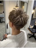 グレージュマッシュ