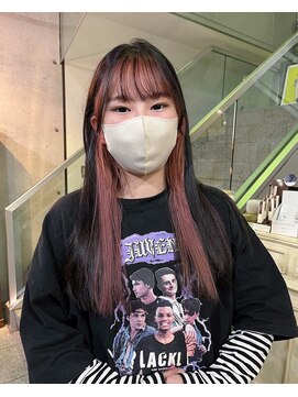 ヘアーデザイン アルエ(HAIR×design ARUE) インナーピンクベージュ