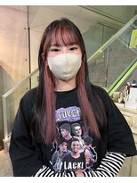 ヘアーデザイン アルエ(HAIR×design ARUE) インナーピンクベージュ