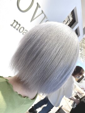 ラビスモア(Lovis moa) 切りっぱなしボブ/ピンクブラウン/エアリーロング/美髪のススメ