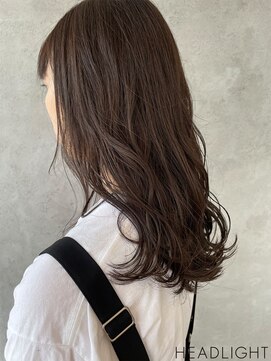 アーサス ヘアー デザイン 亀有店(Ursus hair Design by HEADLIGHT) ダークブラウン×フェミニンロング_807L1543