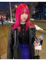 イル(ill) ロングウルフ×ミッドナイトピンク