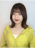 ボブ/ ショートカット髪質改善縮毛矯正白髪ぼかしレイヤーカラー