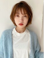 ハニーシブヤ(HONEY shibuya)&nbsp;【HONEY渋谷】ふわくしゅショートボブ×カームベージュ★