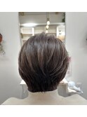 白髪ぼかしハイライト