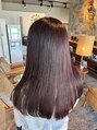 アミィヘアー アネックス(Ami Hair annex) 艶のあるピンクブラウン◎