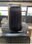 縮毛矯正（ストレートヘアー）ツヤ髪・手触りさらさら
