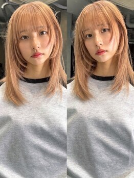 バックス(BUCKS)の写真/【天王寺駅徒歩30秒】印象が大きく変わる前髪や顔周りを繊細にカット！横顔や首周りも綺麗に魅せる♪