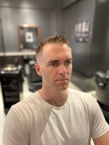 ザマンリバレッジニューヨーク(THE MAN LeverageNewYork)&nbsp;大人海外スキンフェードアーミーショート：大村　大心