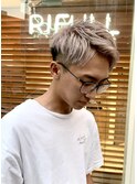 メンズパーマ　ツイスパ　波巻き　フェード