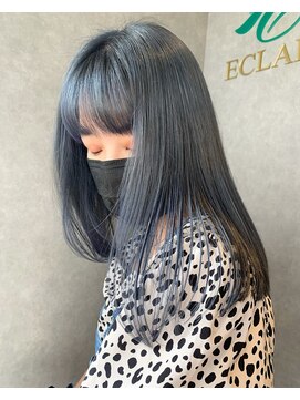 クラヴィア エクラート 梅田店(CLAVIA.ECLART) 透明感カラー◎イルミナカラー×髪質改善トリートメント[梅田]