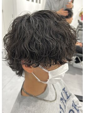 エース 名駅店(Ace) 波巻きスパイラルパーマメンズマッシュツイストスパイラルパーマ