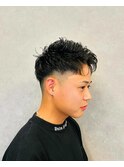 20代30代/短髪フェード/刈り上げ/ツーブロック/メンズ