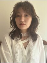 ガーランドギンザ(Garland Ginza)&nbsp;ミディアムレイヤー ウェーブヘア