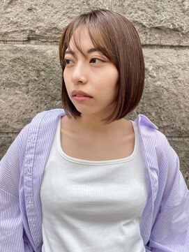 シーム 天神大名店(SEAM) ボブ Recommended for  20s to 30s.