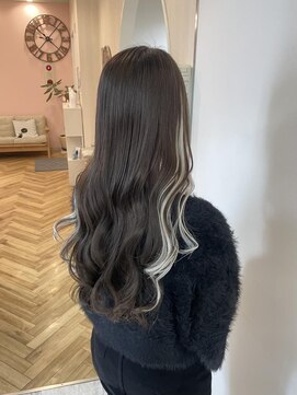 シュガー ヘアアンドネイル 仙台(SUGAR) イヤリングホワイト