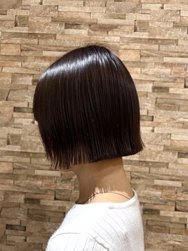 ココカラヘアー ニコ(cococara hair nico) 切りっぱなしボブ/ボブ/ショート/暗髪/トリートメント