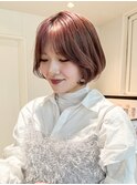 ボブ美髪韓国ヘア顔周りレイヤー_ba535881