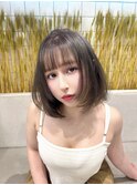 ボブルフ／ネビージュ/小顔/ワンレン/なれミデ