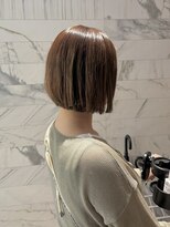 バッサリボブ、ビフォーアフター【銀座】片桐