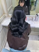 アソビ 表参道(ASOBI) ブリーチなしダブルカラー/ブリーチなし/表参道/オリーブグレー