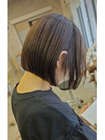 レトア(Letoa)&nbsp;髪質改善カラー×前下がりボブ×ケラフェクトトリートメント