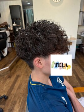 テーラヘアー 南行徳店(TELA HAIR) マッシュ×スペインカール【TELA HAIR南行徳】