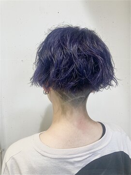 オーガニックマインド 坂戸 鶴ヶ島(organic+mind) ツイスパ×刈り上げ×ツーブロックでエッジをプラス